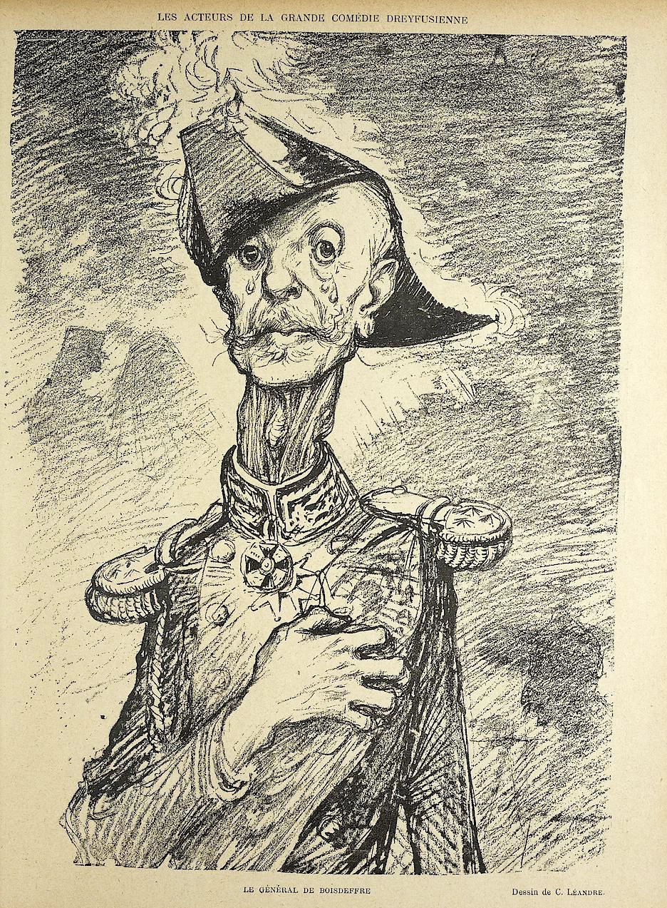 Charles Léandre - Boisdeffre. Risate, 1898
